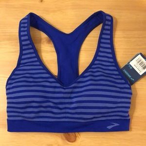 Brooks Just Right Racer Sports Bra